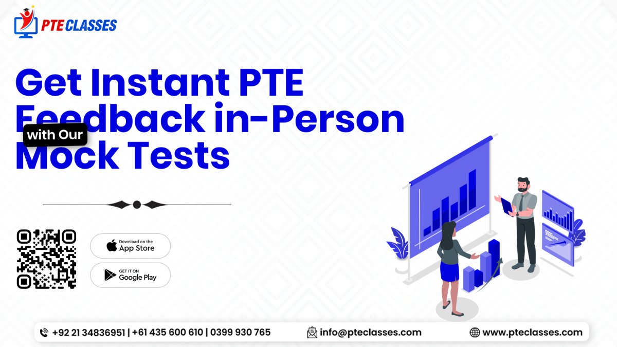 Get Instant PTE Feedback with Our In-Person Mock Tests