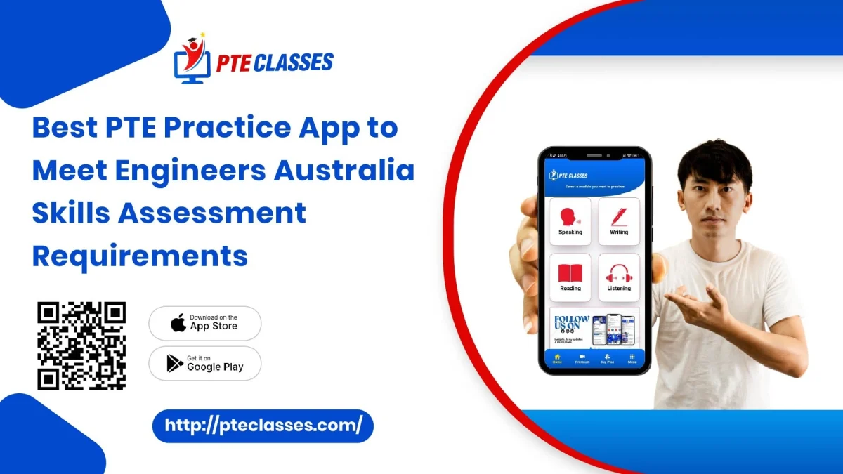 PTE practice app for Engineers Australia