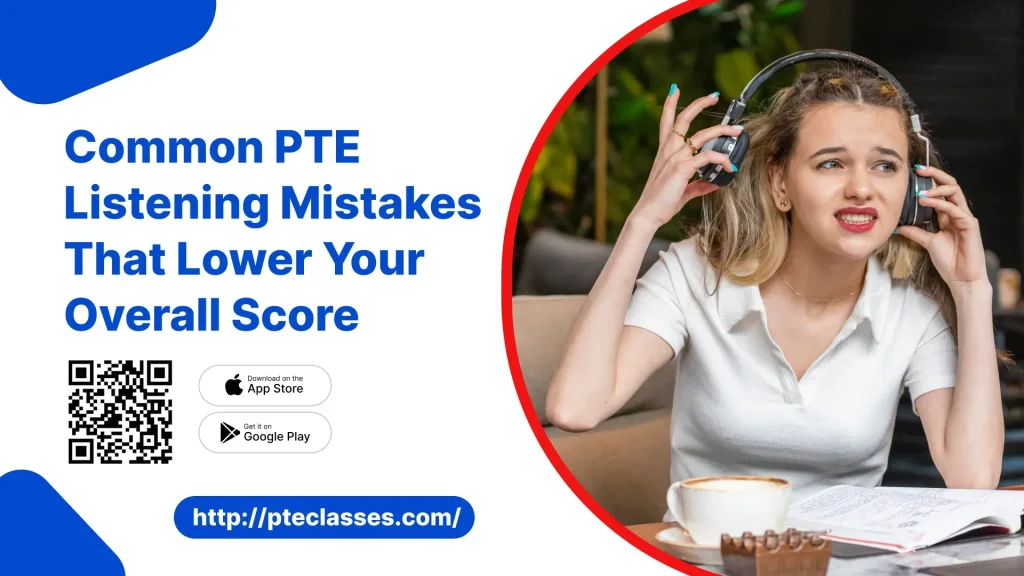 Common PTE Listening Mistakes That Lower Your Overall Score