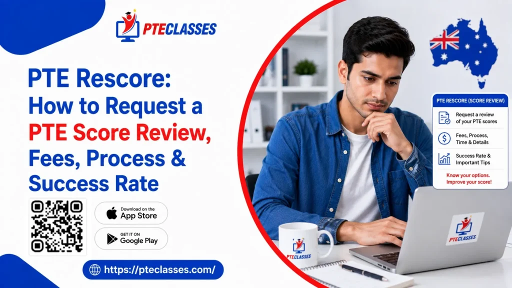 PTE Rescore: How to Request a PTE Score Review, Fees, Process & Success Rate