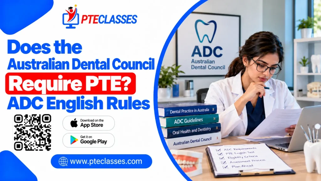 Does the Australian Dental Council Require PTE? ADC English Rules