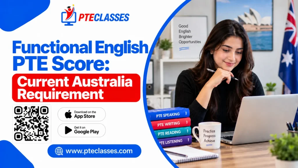 Functional English PTE Score: Current Australia Requirement